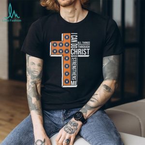 Houston Astros Faith Cross Shirt I Can Do All Things Through Christ