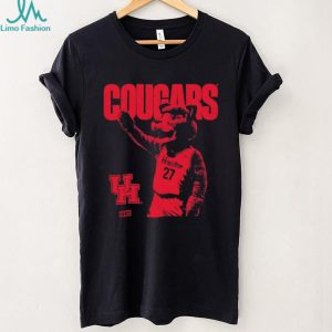 Houston Cougars Slam Basketball Mascot 27 T Shirt