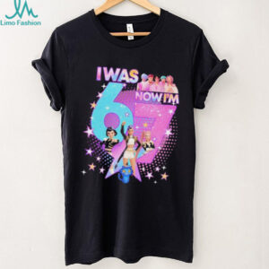 I Was 6 Now I'm 7 K Pop Style Birthday Girl Pop Star Graphic T Shirt