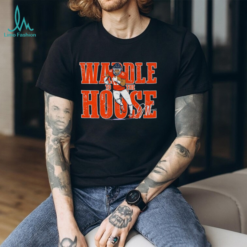 Jaylen Waddle to the House Miami Football Fan T Shirt Jaylen Waddle to the House Miami Football Fan T Shirt