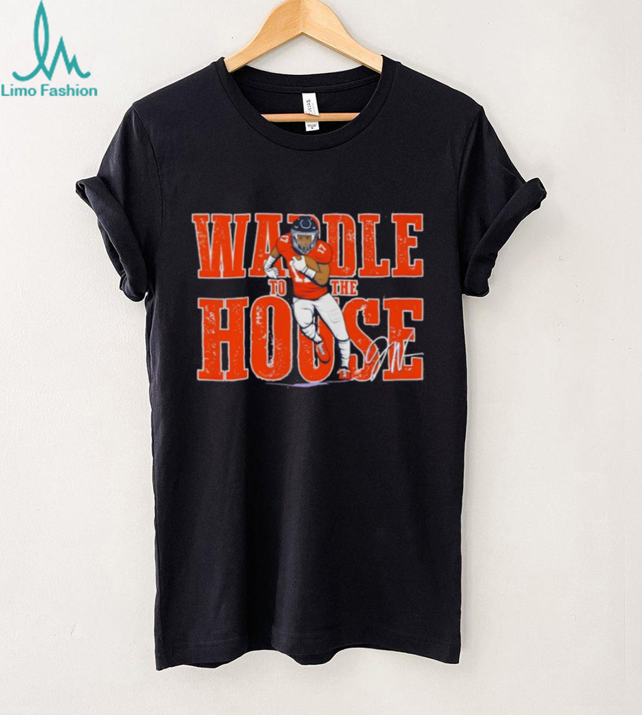 Jaylen Waddle to the House Miami Football Fan T Shirt Jaylen Waddle to the House Miami Football Fan T Shirt