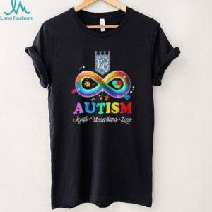Kansas City KC Royals Autism Awareness Infinity Rainbow T Shirt