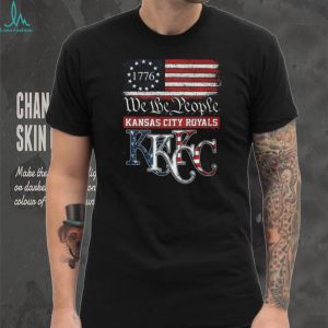 Kansas City Royals We The People 1776 Patriotic American Flag T Shirt