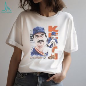 Keith Hernandez New York Baseball Legend Retro Portrait T Shirt