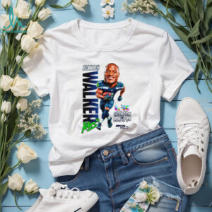Kenneth Walker III Seattle Seahawks Super Bowl Champion MVP Caricature T Shirt