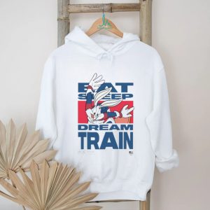 Looney Tunes Bugs Bunny “Eat Sleep Dream Train” Team USA White T Shirt