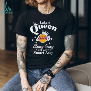 Los Angeles Lakers Queen Classy Sassy and a bit Smart Assy T Shirt