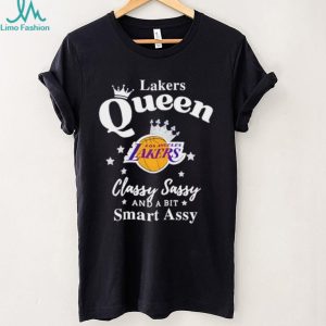 Los Angeles Lakers Queen Classy Sassy and a bit Smart Assy T Shirt