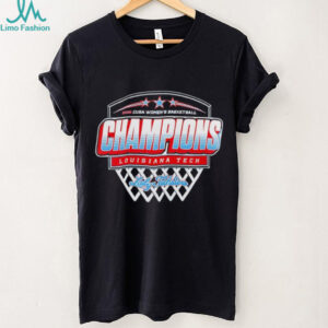 Louisiana Tech Lady Techsters 2026 CUSA Women's Basketball Champions T Shirt