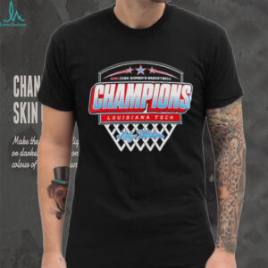 Louisiana Tech Lady Techsters 2026 CUSA Women's Basketball Champions T Shirt