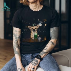 Lucky Chihuahua St. Patrick's Day Green Beer Pub T Shirt