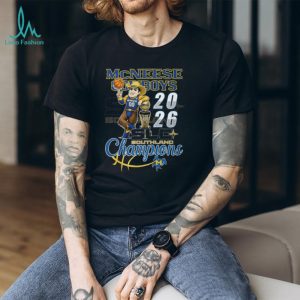 McNeese Cowboys 2026 SLC Southland Champions Basketball T Shirt