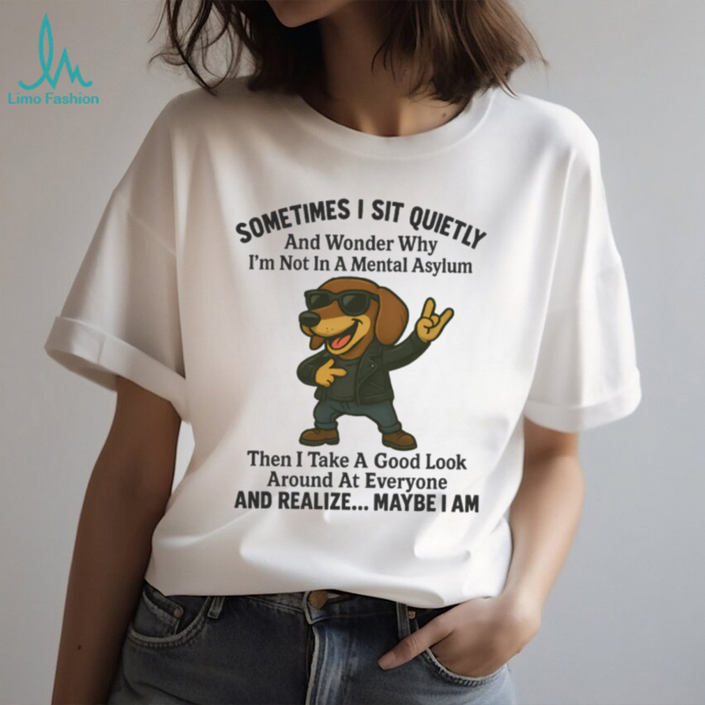 Mental Asylum Sarcastic Cool Dachshund Leather Jacket T Shirt Mental Asylum Sarcastic Cool Dachshund Leather Jacket T Shirt