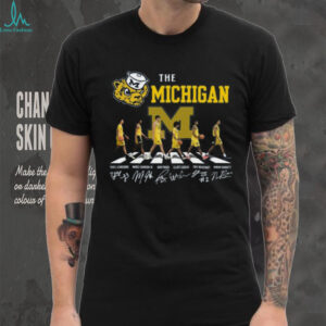 Michigan Wolverines Basketball Abbey Road Signature T Shirt