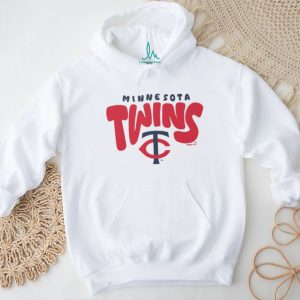 Minnesota Twins TC Logo Vintage Style Oatmeal Heather T shirt
