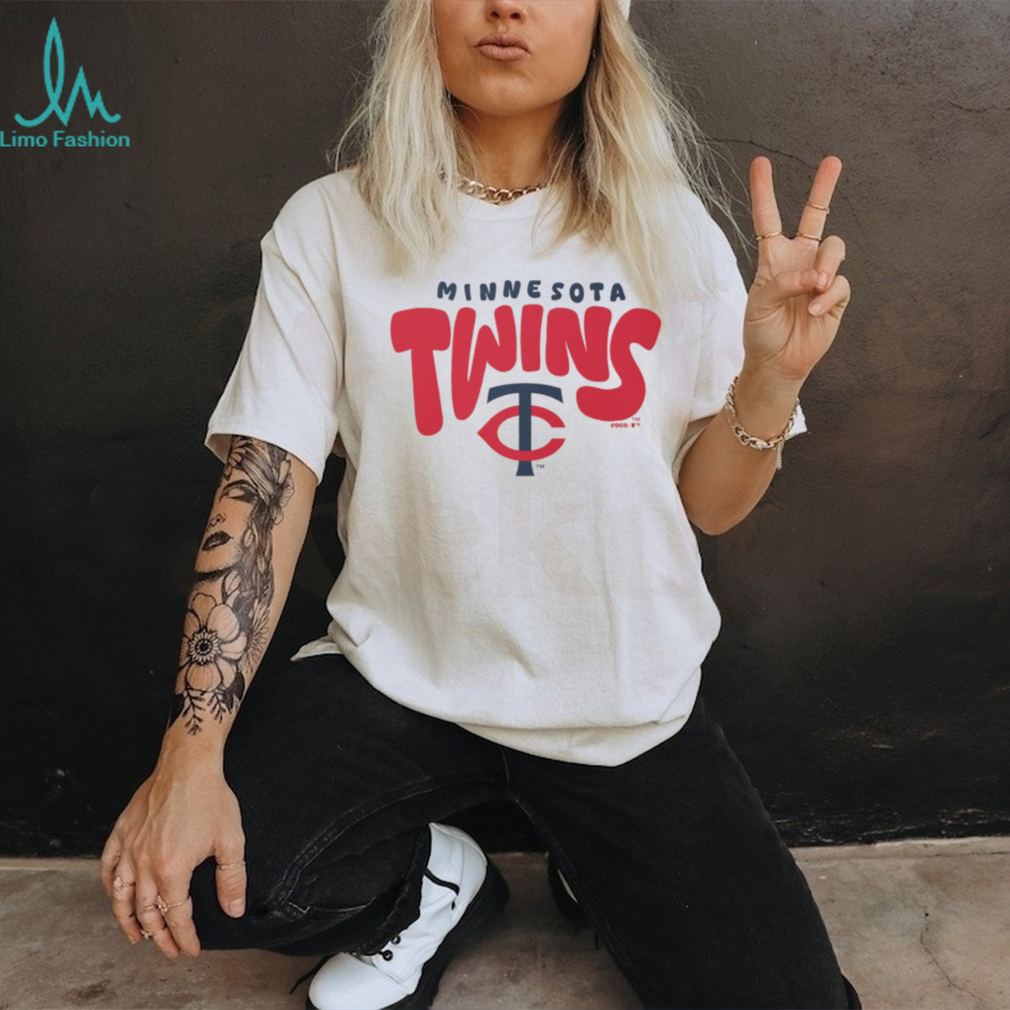 Minnesota Twins TC Logo Vintage Style Oatmeal Heather T shirt Minnesota Twins TC Logo Vintage Style Oatmeal Heather T shirt