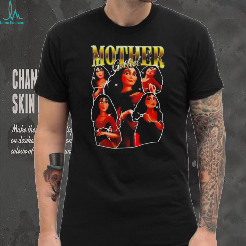 Mother Gothel Tangled Movie Villain Retro Bootleg Style Graphic T Shirt Mother Gothel Tangled Movie Villain Retro Bootleg Style Graphic T Shirt