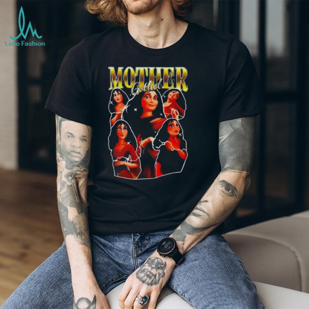 Mother Gothel Tangled Movie Villain Retro Bootleg Style Graphic T Shirt Mother Gothel Tangled Movie Villain Retro Bootleg Style Graphic T Shirt