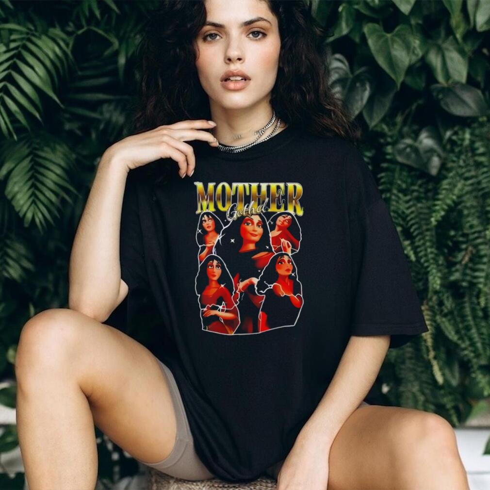 Mother Gothel Tangled Movie Villain Retro Bootleg Style Graphic T Shirt Mother Gothel Tangled Movie Villain Retro Bootleg Style Graphic T Shirt