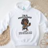 Funny Getting Older Dachshund “Stupid Things Slower” T Shirt Funny Getting Older Dachshund “Stupid Things Slower” T Shirt
