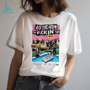 NOFX 40 Years of Fuckin' Up Punk Rock Documentary Graphic T Shirt