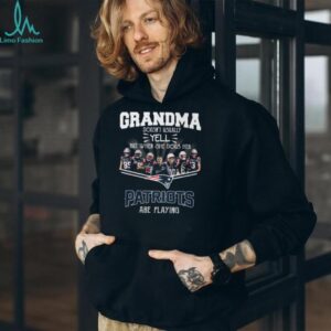 New England Patriots Grandma Doesn't Usually Yell Football Fan Gift T Shirt
