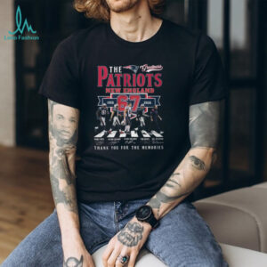 New England Patriots Legends 67 Years Thank You For The Memories T Shirt