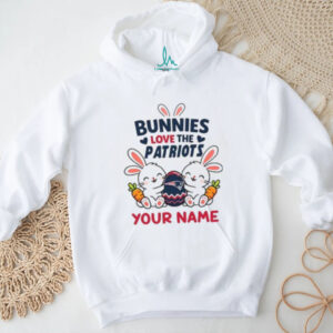 New England Patriots Personalized Easter Bunny T Shirt