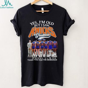 New York Knicks Legends “I Saw Greatness” Vintage Sports T Shirt