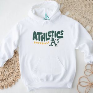 Oakland Athletics Baseball A's Logo Oatmeal Heather T shirt