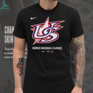Official 2026 World Baseball Classic US Team Logo Nike T Shirt