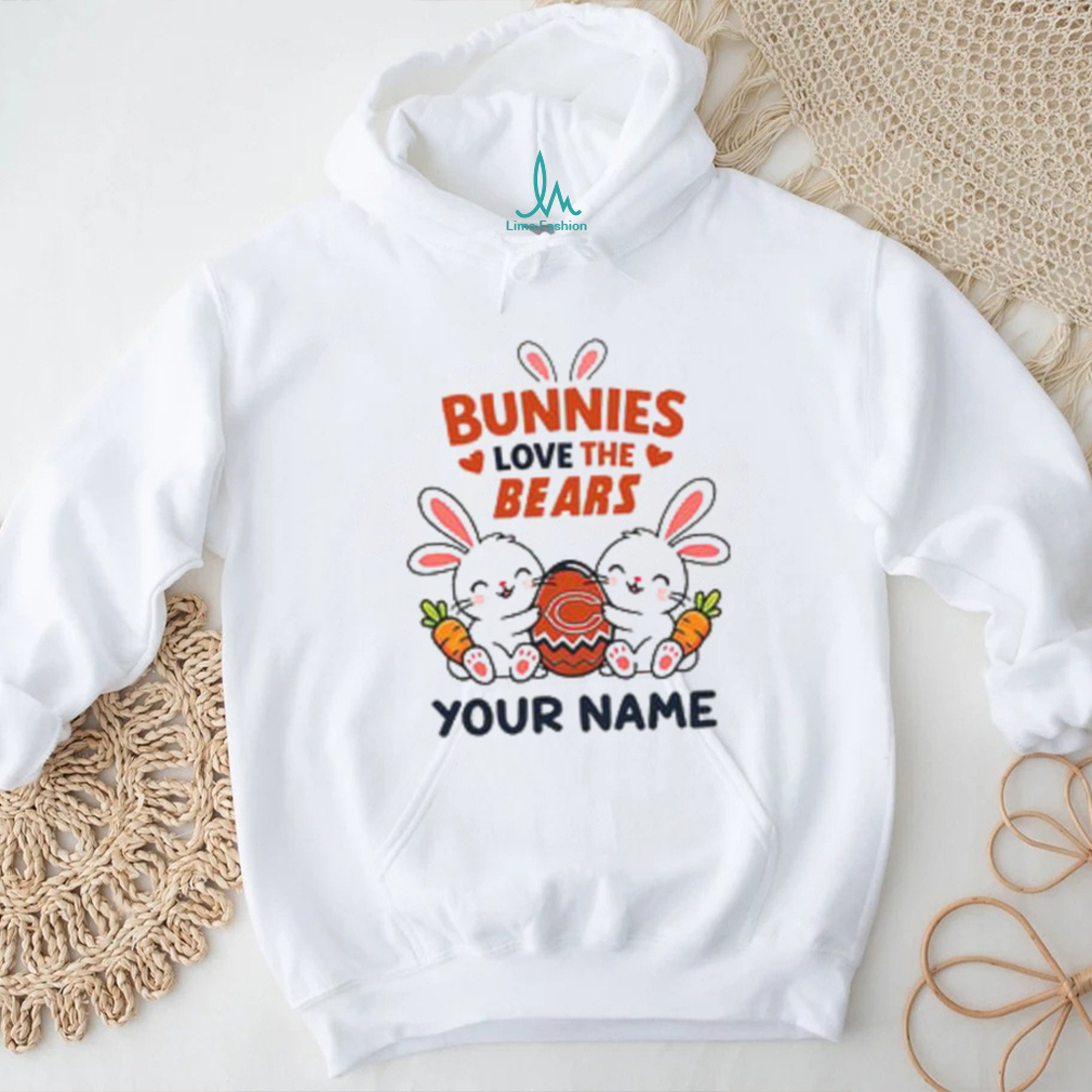 Personalized Chicago Bears Bunny Plush T Shirt Personalized Chicago Bears Bunny Plush T Shirt