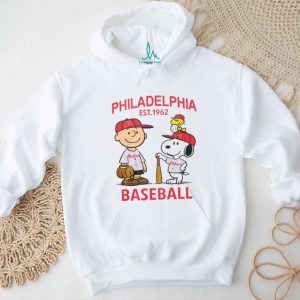 Philadelphia Baseball Peanuts Charlie Brown and Snoopy T Shirt