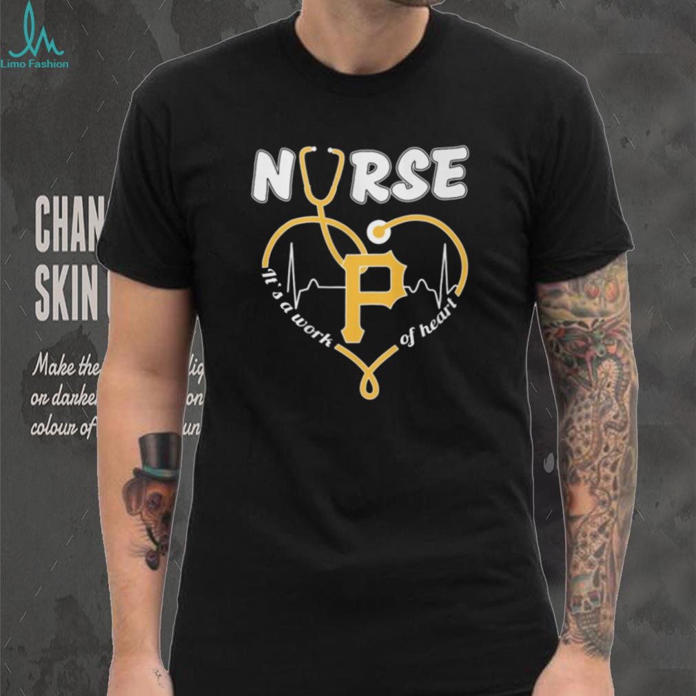 Pittsburgh Pirates Nurse Heart Stethoscope Baseball Gift T Shirt Pittsburgh Pirates Nurse Heart Stethoscope Baseball Gift T Shirt