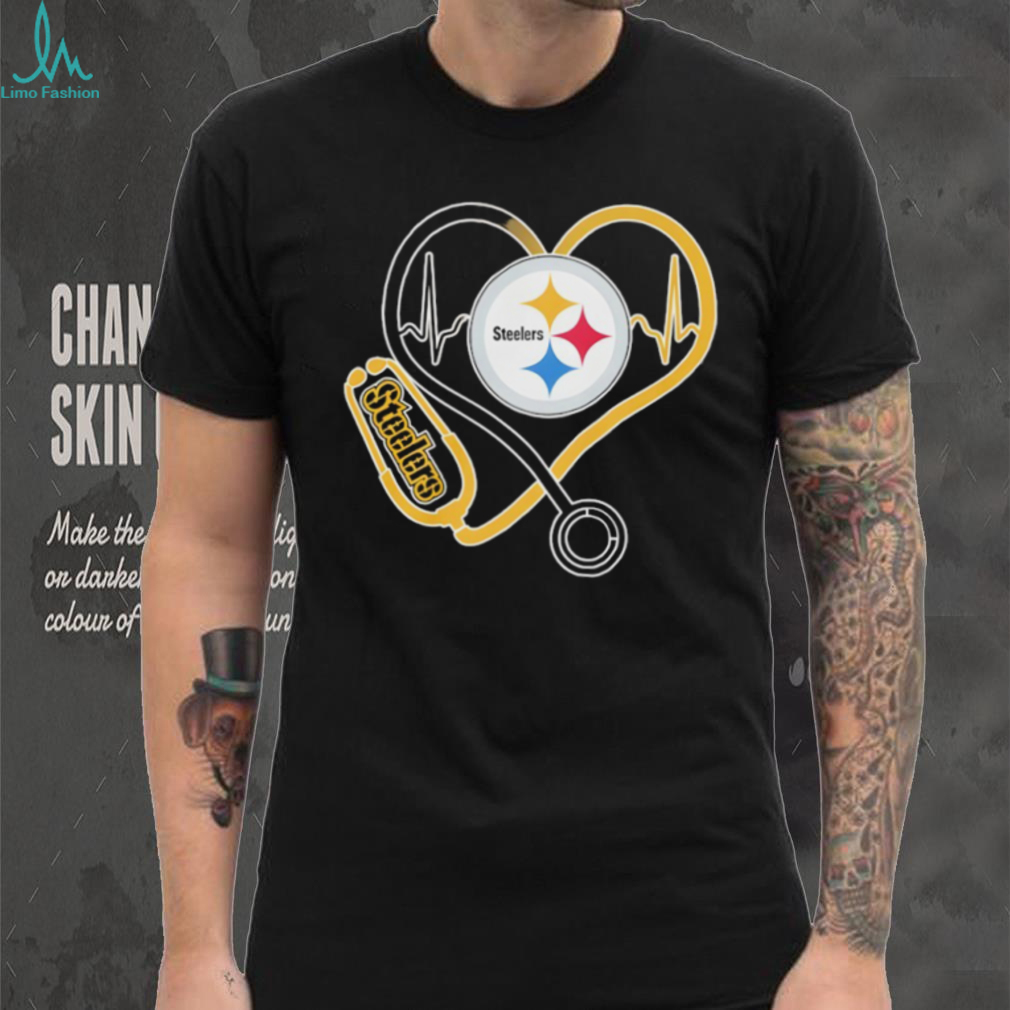 Pittsburgh ST shirtlers Heart Stethoscope Nursing Pride T Shirt Pittsburgh ST shirtlers Heart Stethoscope Nursing Pride T Shirt