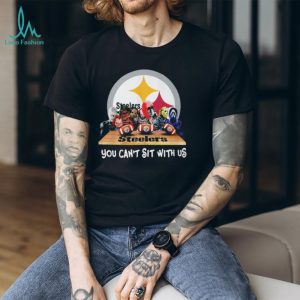 Pittsburgh Steelers Horror Movie Villains You Can't Sit With Us T Shirt