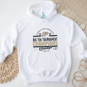 Purdue Boilermakers 2026 Big Ten Tournament Champions Chicago T Shirt