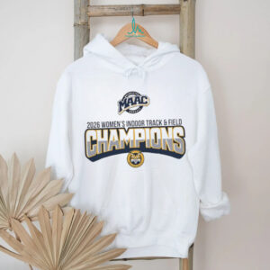 Quinnipiac Bobcats 2026 MAAC Women's Indoor Track & Field Champions T Shirt