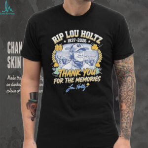 RIP Lou Holtz Thank You For The Memories 1937 2026 Notre Dame T Shirt