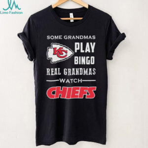 Real Grandmas Watch Chiefs Kansas City Football Fan T Shirt