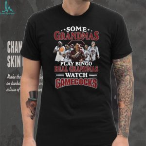 Real Grandmas Watch South Carolina Gamecocks Women's Basketball Shirt