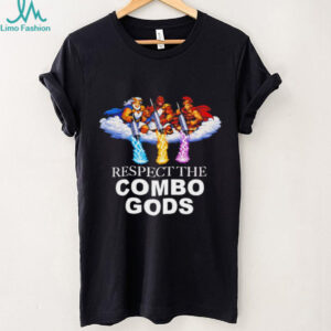 Respect The Combo Gods Retro Arcade Gaming T Shirt