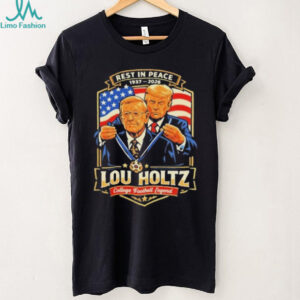 Rest In Peace Lou Holtz 1937 2026 College Football Legend Tribute T Shirt