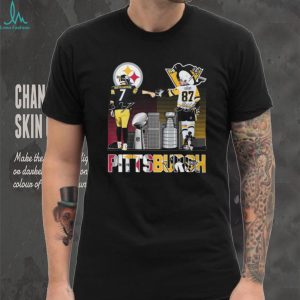 Roethlisberger and Crosby Pittsburgh Champions Fist Bump T Shirt
