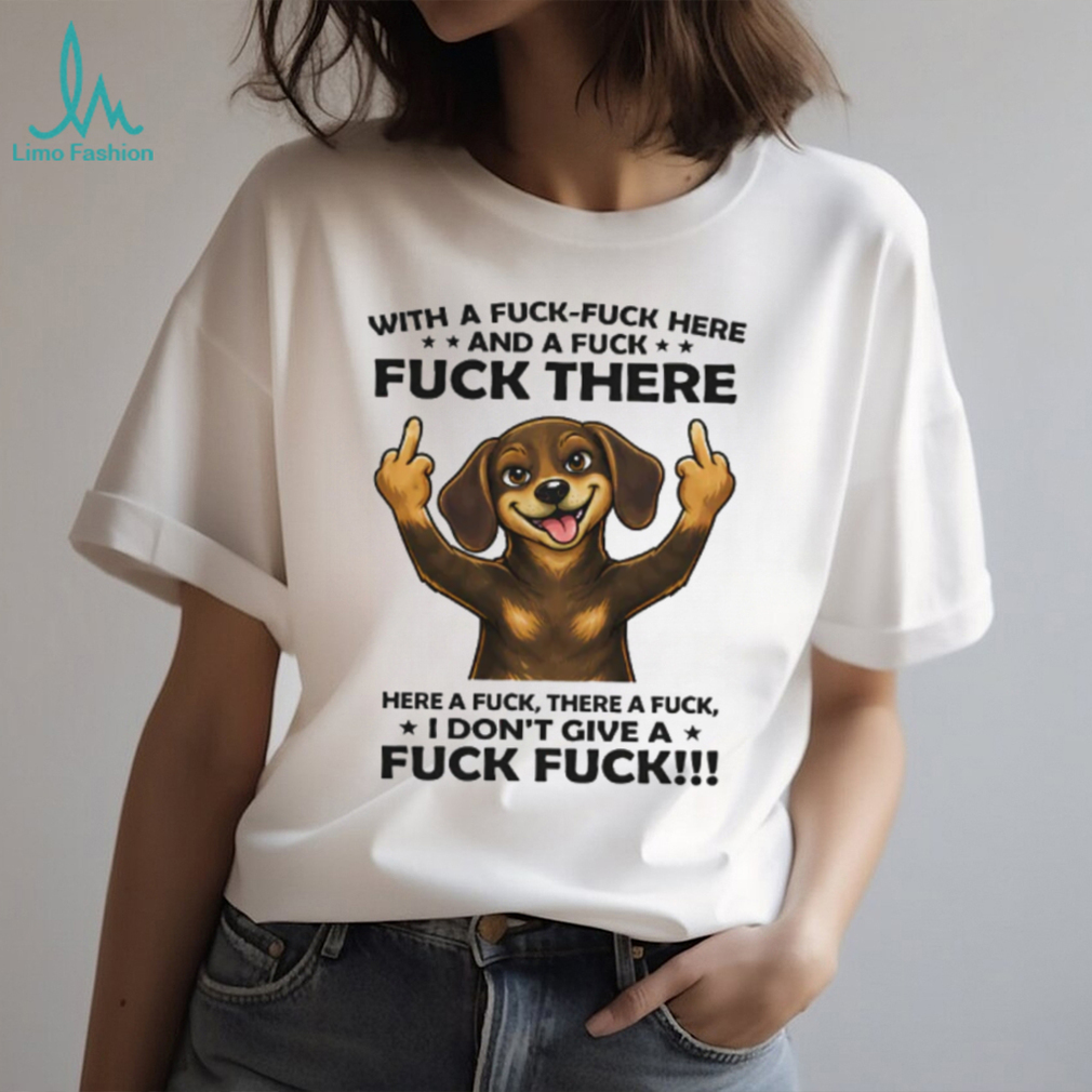 Rude Dachshund “I Don’t Give a Fuck” Middle Finger T Shirt Rude Dachshund “I Don’t Give a Fuck” Middle Finger T Shirt