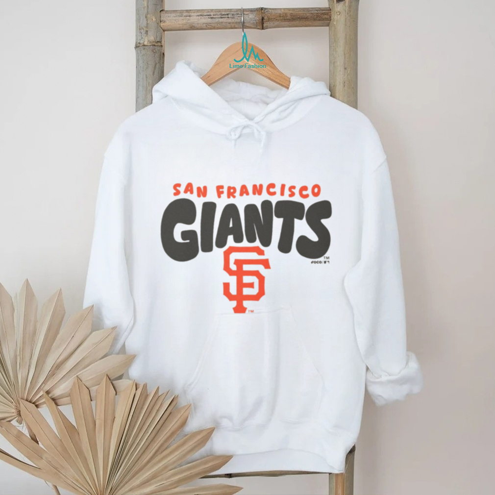 San Francisco Giants Cream Vintage Logo Fleece T shirt San Francisco Giants Cream Vintage Logo Fleece T shirt