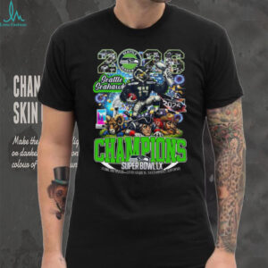 Seattle Seahawks Super Bowl LX Champions 2026 Commemorative T Shirt