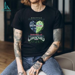Seattle Seahawks Super Bowl LX Champions Diamond Heart Team Signatures T Shirt