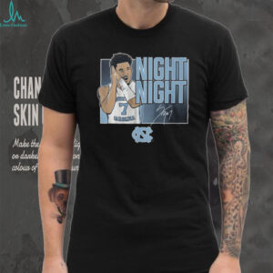 Seth Trimble Night Night North Carolina Tar Heels Basketball T Shirt