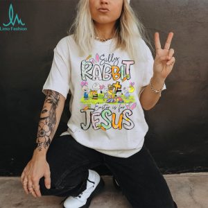 Silly Rabbit Easter is for Jesus Peanuts Snoopy Religious T Shirt